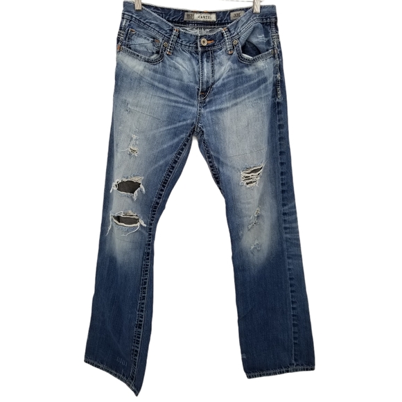 BKE Carter Distressed Jeans 33L - Picture 8 of 8